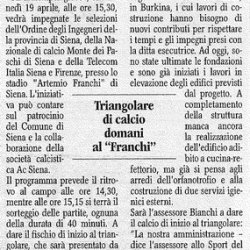 Iniziativa benefica per il Burkina Faso