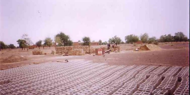 I mattoni necessari per il completamento dell'edificio