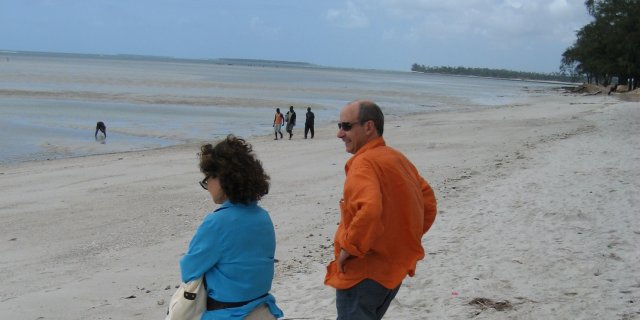 La spiaggia di Dar Es Salaam