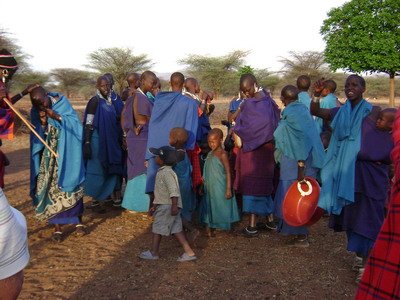 Gruppo di Masai