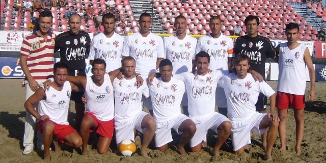 La squadra prima dell'incontro