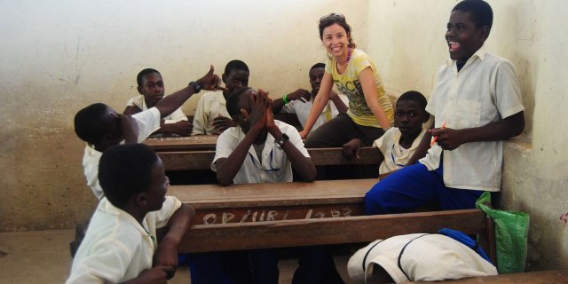 Insegnare inglese e italiano a Zanzibar